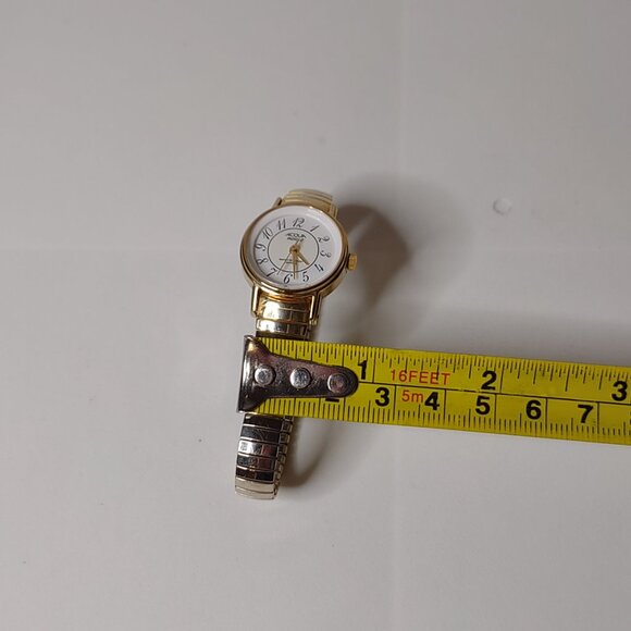 6 Inch Acqua Indiglo Stretch Watch With White Dial - Picture 13 of 13